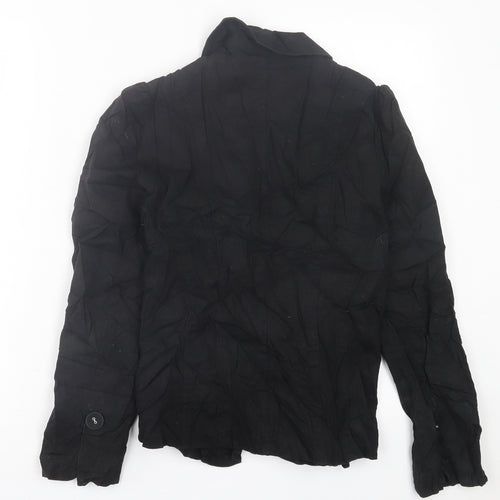 Cherokee Womens Black   Jacket Blazer Size 8  Button