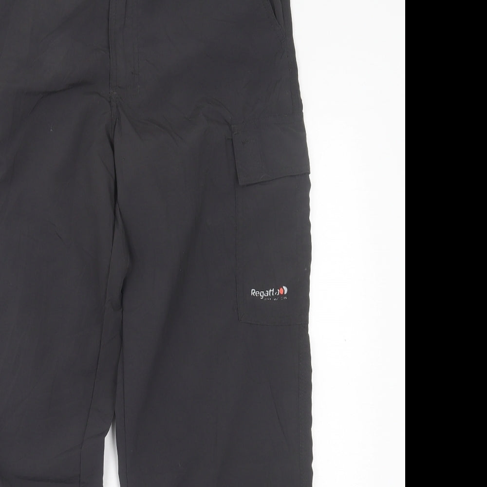 Regatta Mens Grey  Polyamide Trousers  Size 32 in L29 in Regular Button