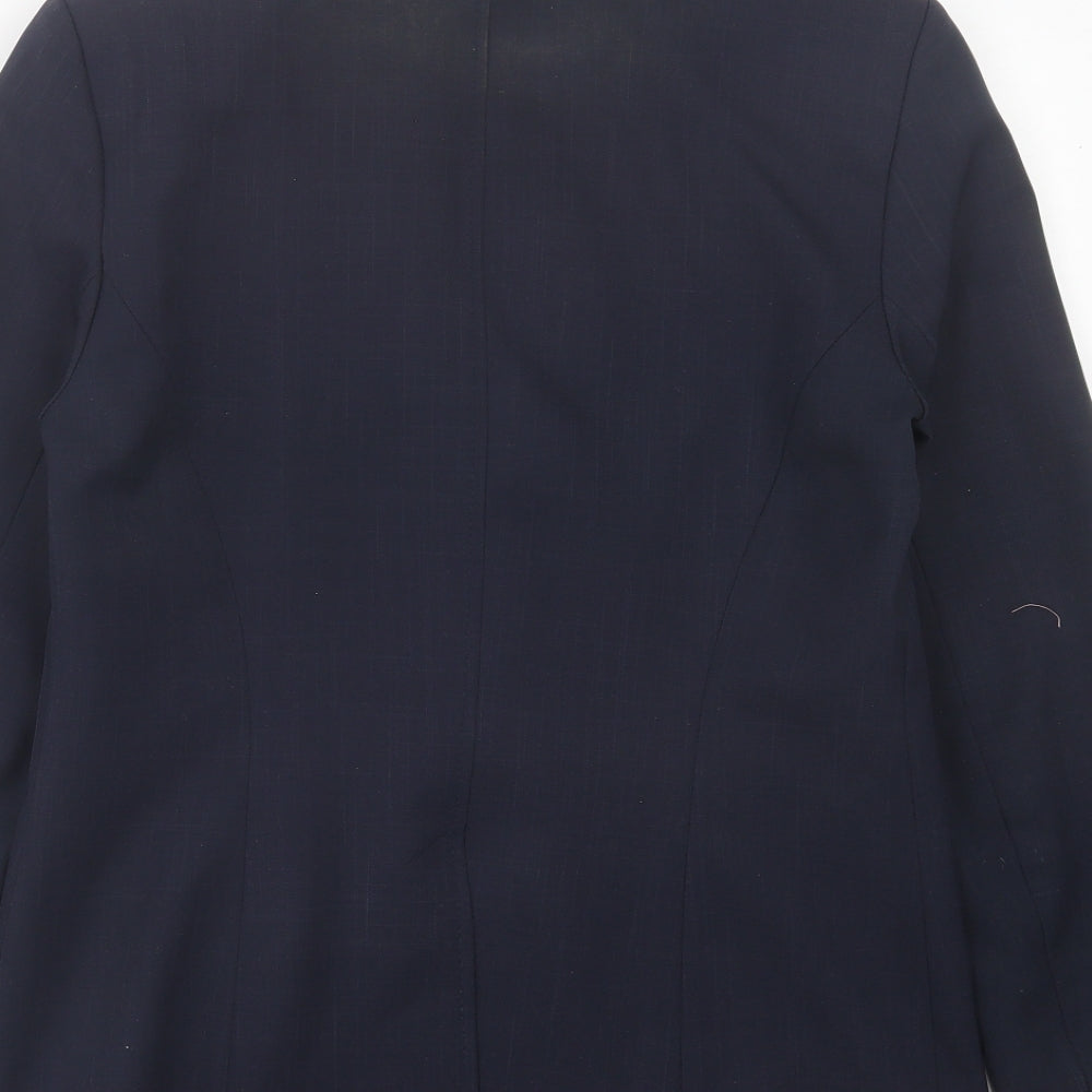 Dunnes Stores Womens Blue   Jacket Blazer Size 12  Button