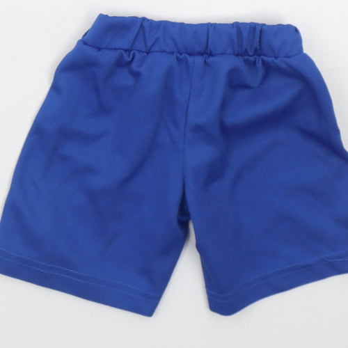 Dunnes Boys Blue  Polyester Sweatpants Trousers Size 6-9 Months  Drawstring - Espana