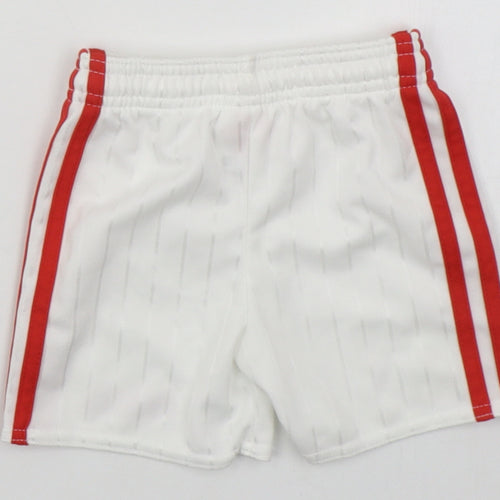 O'Neills Boys White  Polyester Sweatpants Trousers Size 0-3 Months   - Corgaigh
