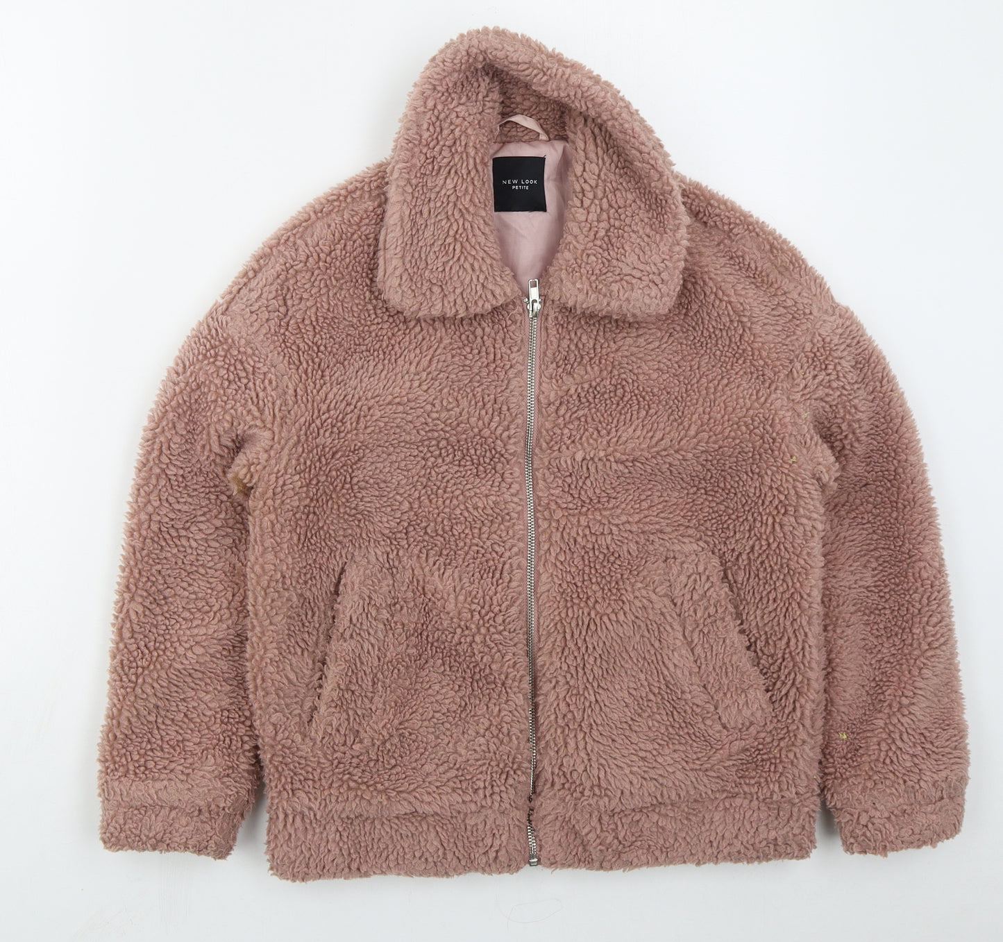 New Look Womens Pink   Jacket  Size 6  Zip