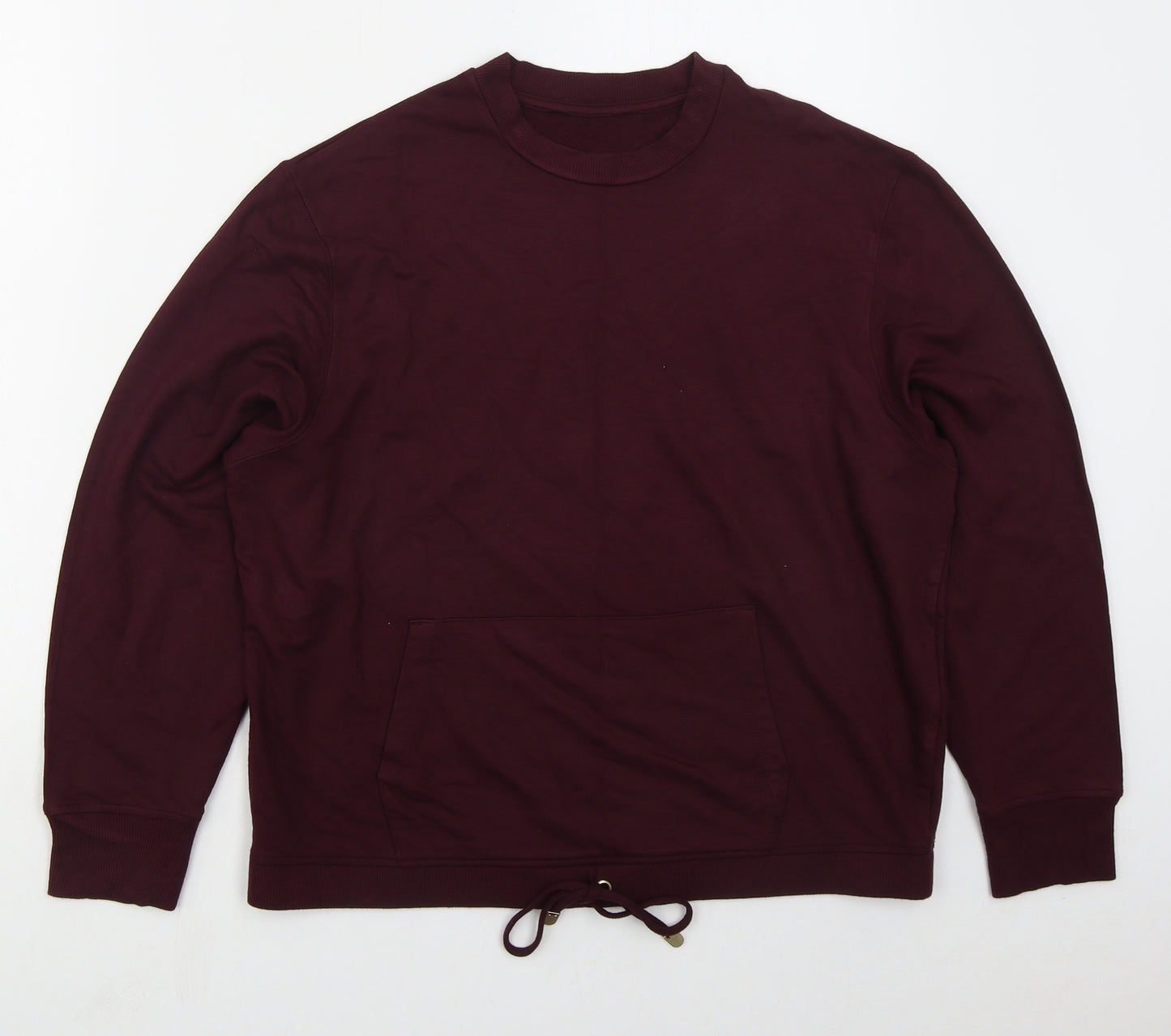 F&F Womens Purple  Viscose Pullover Sweatshirt Size 14  Pullover