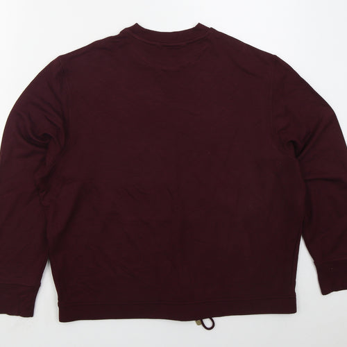 F&F Womens Purple  Viscose Pullover Sweatshirt Size 14  Pullover