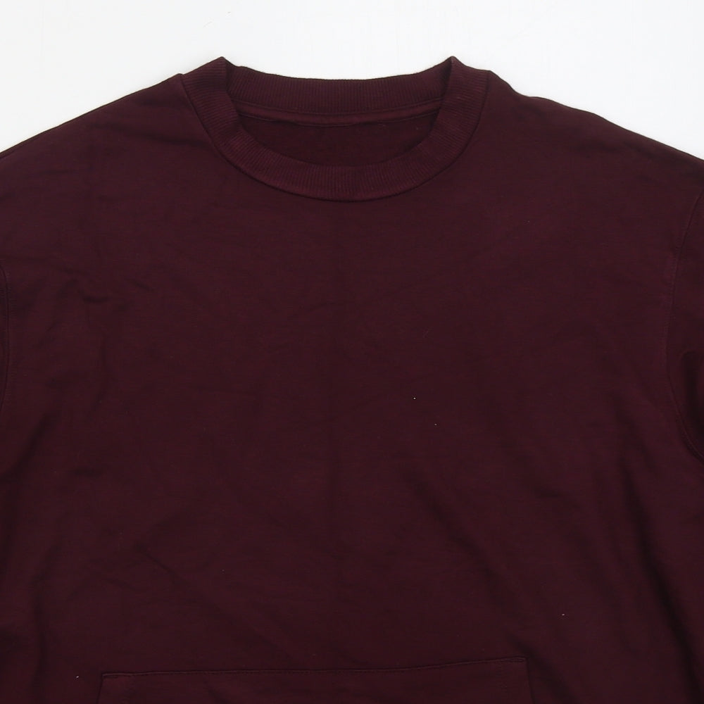 F&F Womens Purple  Viscose Pullover Sweatshirt Size 14  Pullover