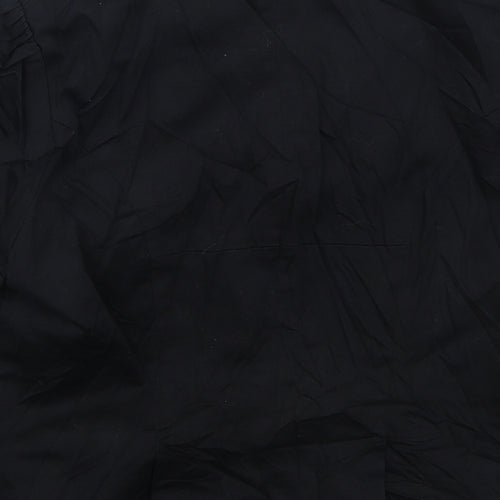 Warehouse Womens Black   Jacket  Size 12  Button
