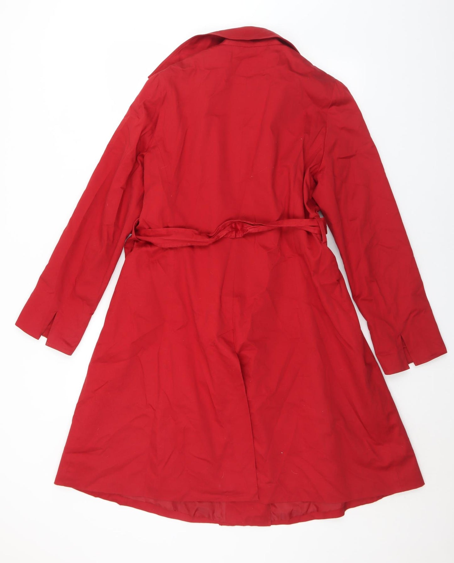 Principles Womens Red   Overcoat Coat Size 14  Button