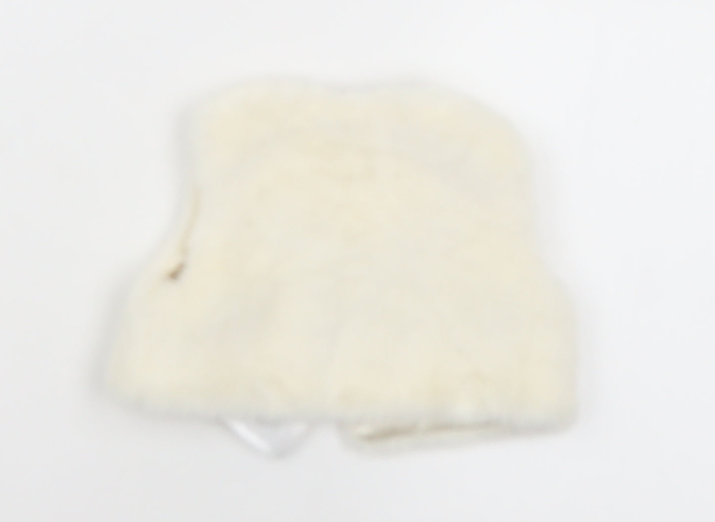 Primark Girls White  Polyester Cape Jumper Size 0-3 Months  Button