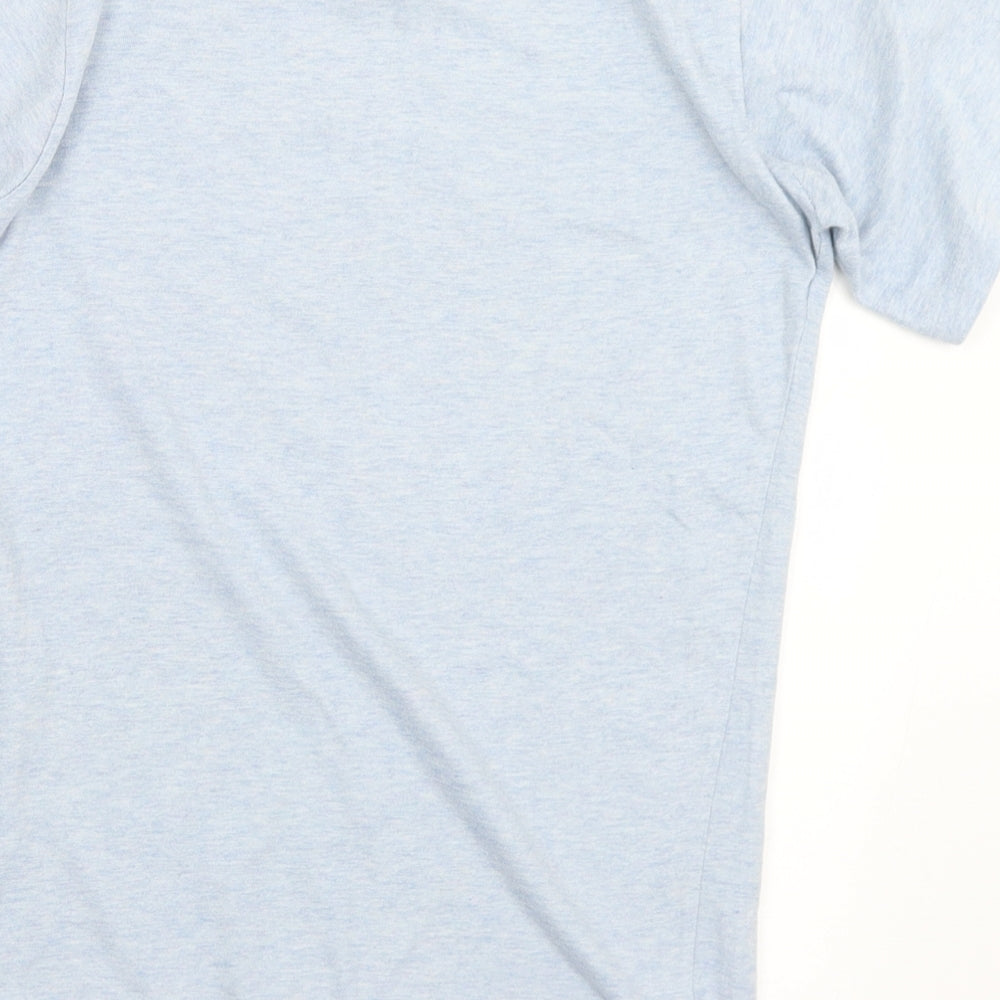 SoulCal&Co Boys Blue  Cotton Basic T-Shirt Size 13-14 Years Crew Neck  - Aloha State