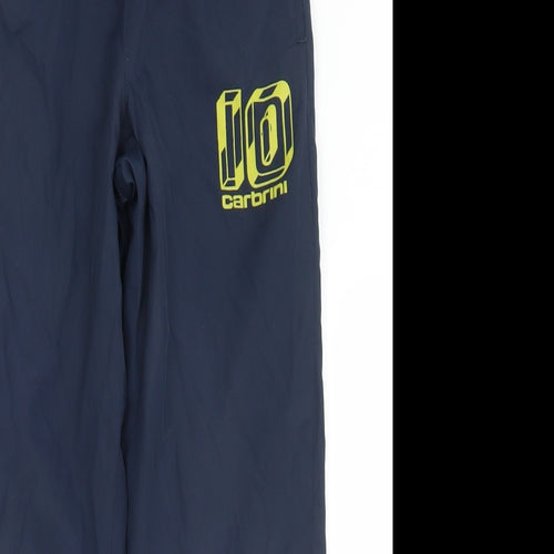 Carbini  Boys Blue  Polyester Rain Trousers Trousers Size 7-8 Years  Regular