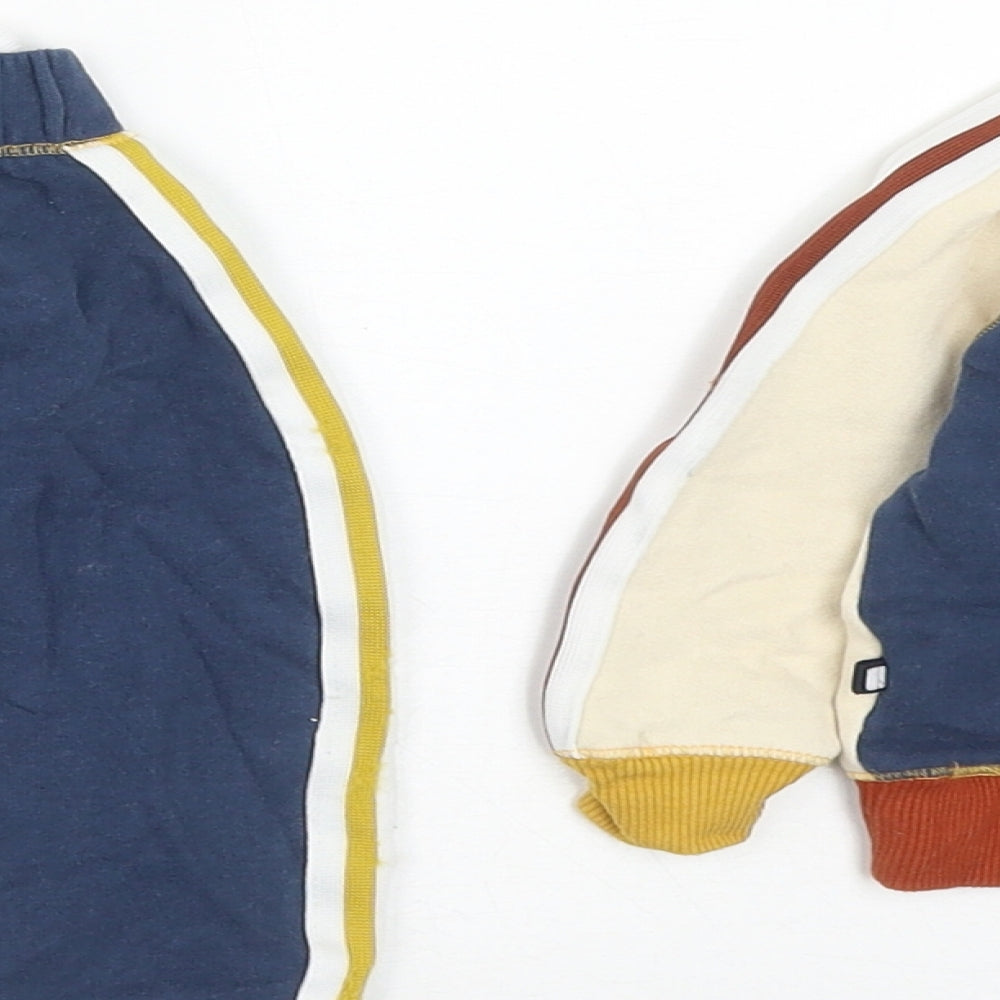 NEXT Boys Multicoloured  Cotton Trousers Set Outfit/Set Size 6-9 Months  Drawstring