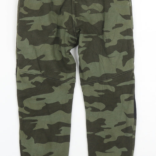 Matalan Boys Multicoloured Camouflage Cotton Jogger Trousers Size 5 Years  Regular Drawstring
