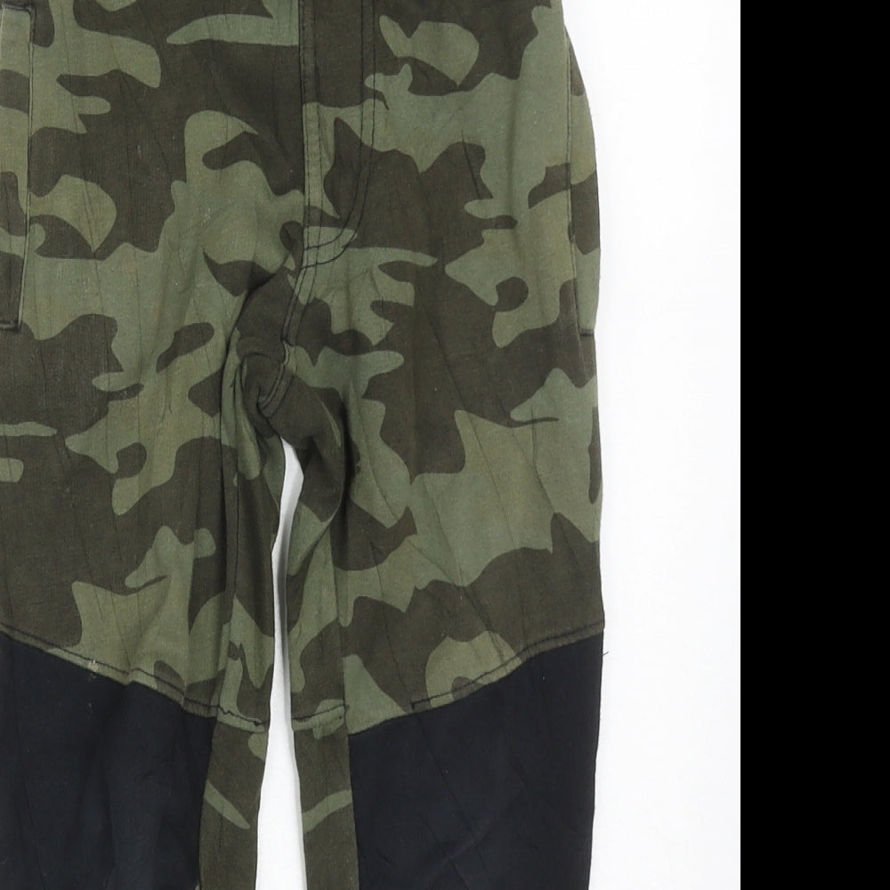 Matalan Boys Multicoloured Camouflage Cotton Jogger Trousers Size 5 Years  Regular Drawstring