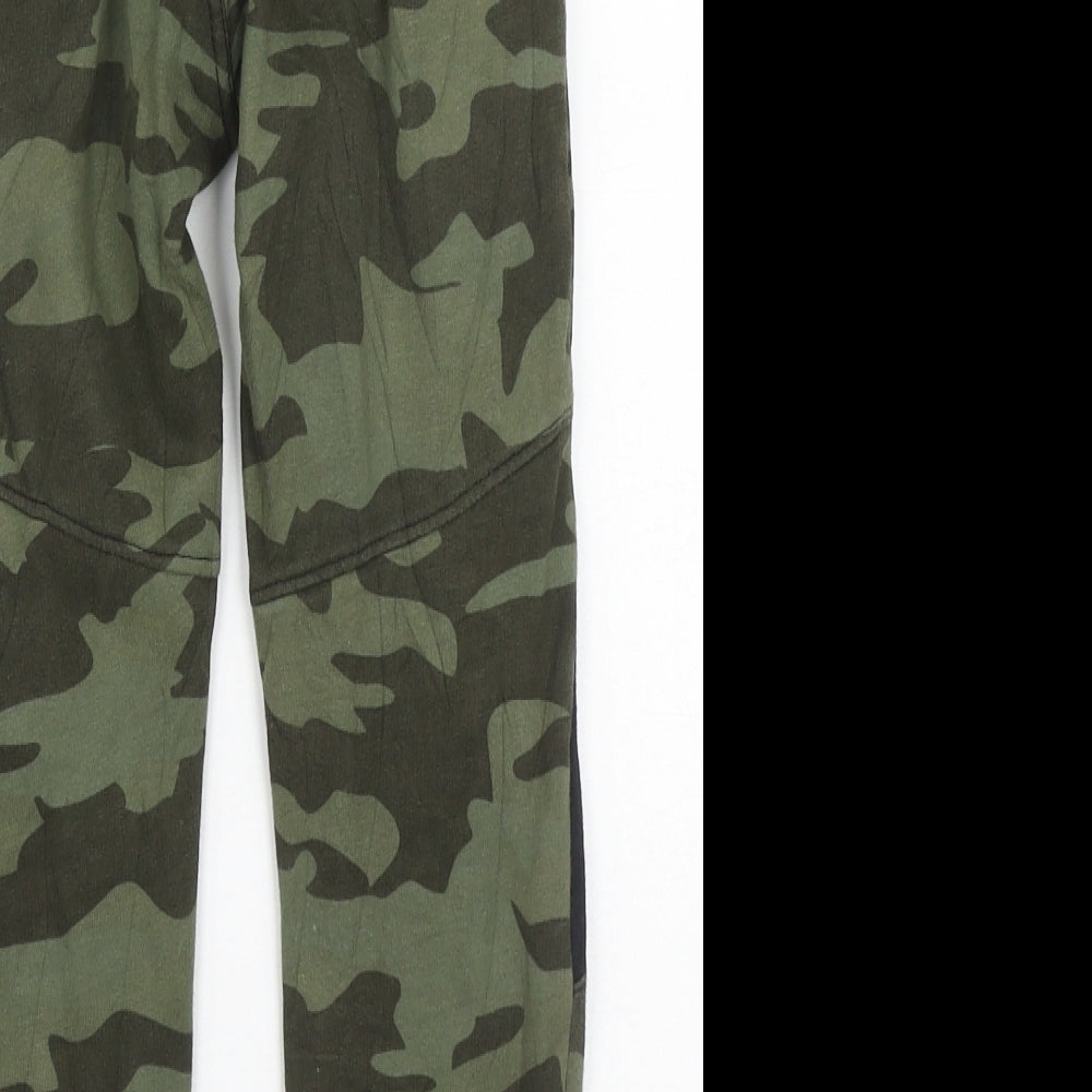 Matalan Boys Multicoloured Camouflage Cotton Jogger Trousers Size 5 Years  Regular Drawstring