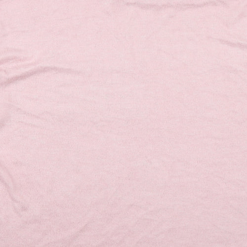George Womens Pink Round Neck  Viscose Pullover Jumper Size 16