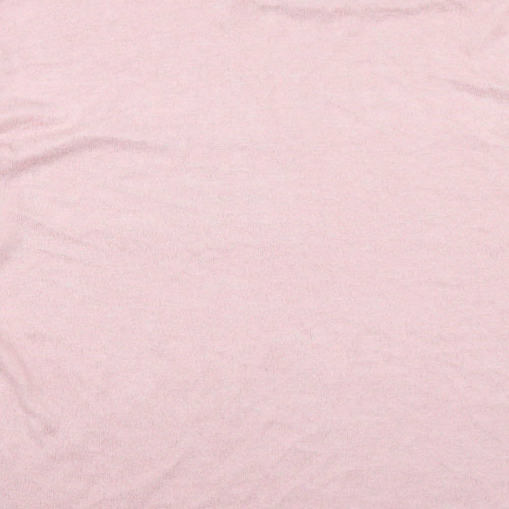George Womens Pink Round Neck  Viscose Pullover Jumper Size 16