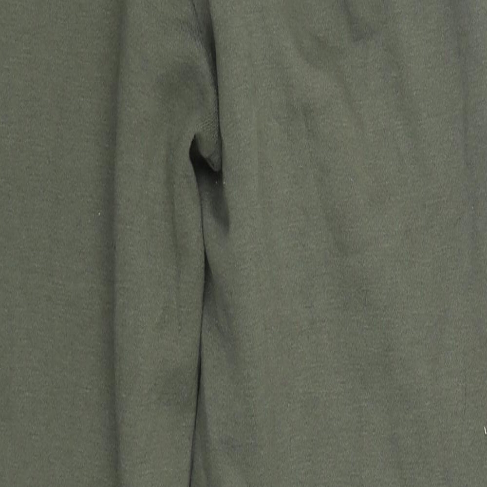 Primark Womens Green  Polyester Jogger Trousers Size M L27 in Regular Drawstring