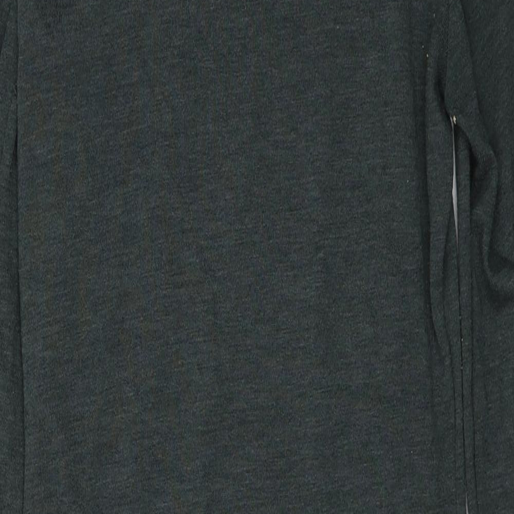 Great Plains Womens Green  Polyester Jumper Dress  Size S  High Neck Pullover