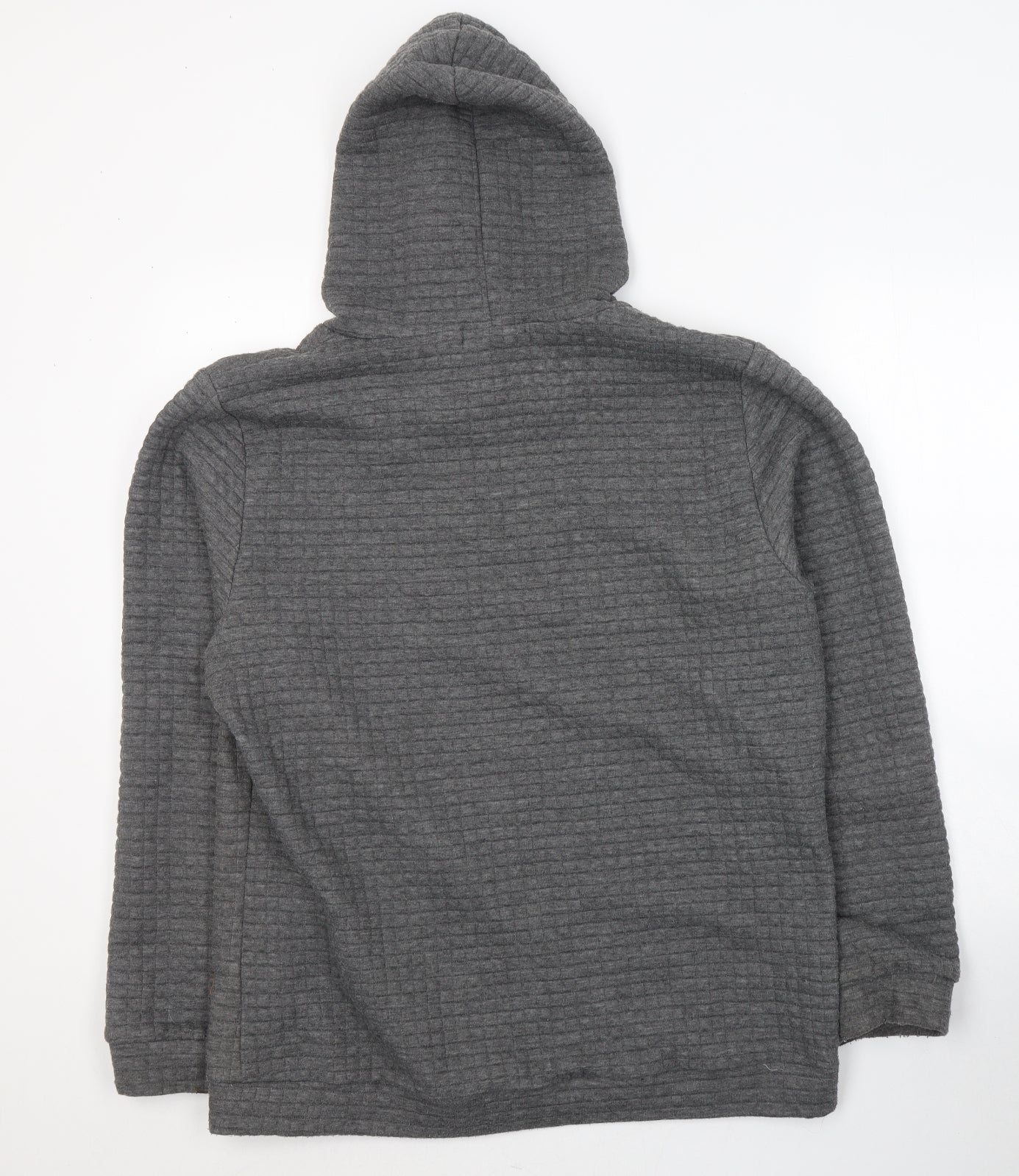Fashion Womens Grey  Polyester Pullover Hoodie Size 3XL  Pullover