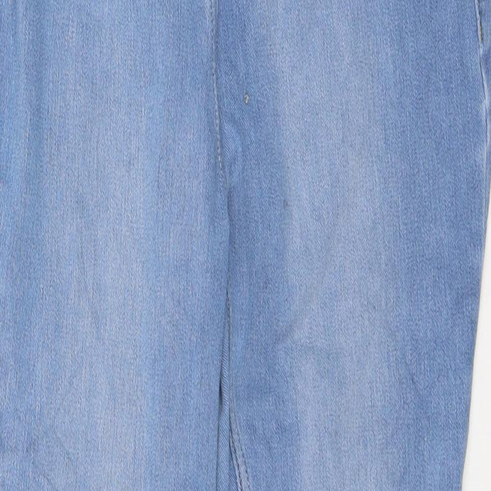 NEXT Womens Blue  Cotton Jegging Leggings Size 10 L26 in