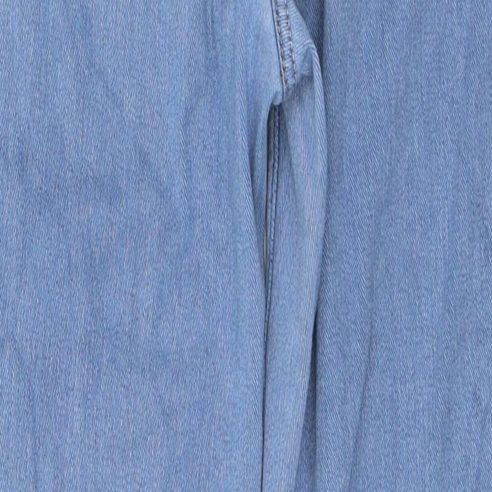NEXT Womens Blue  Cotton Jegging Leggings Size 10 L26 in