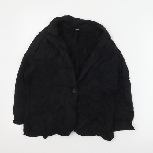 George Womens Black   Jacket Blazer Size 12  Button