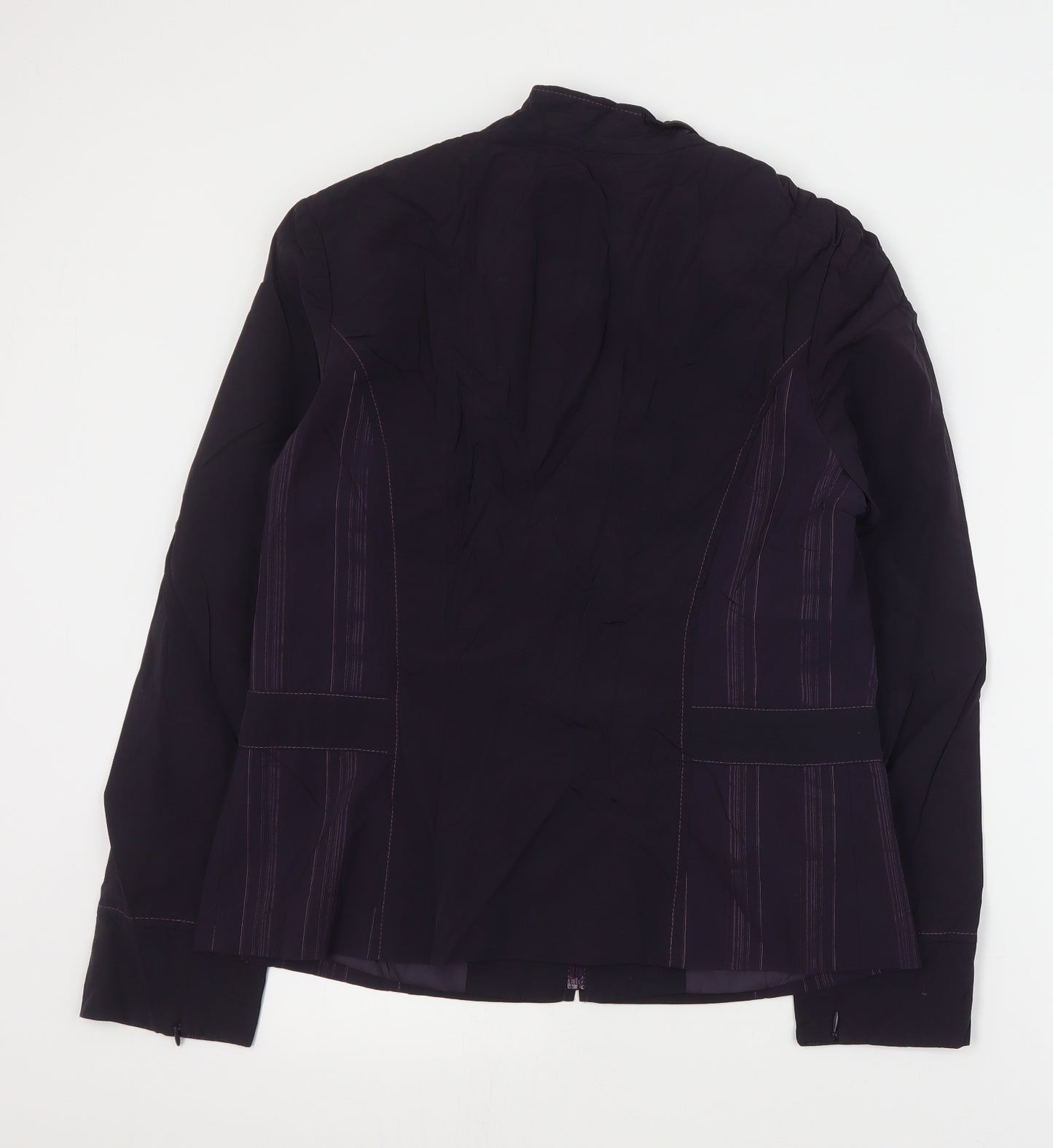 Affinites Womens Purple   Jacket  Size 16  Zip