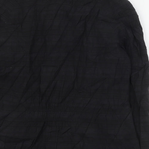 Principles Womens Black Striped  Jacket  Size 14  Button