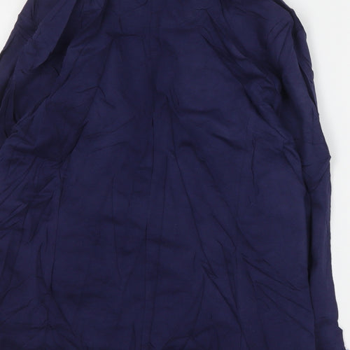 Internacionale Womens Blue   Jacket Blazer Size 14  Button