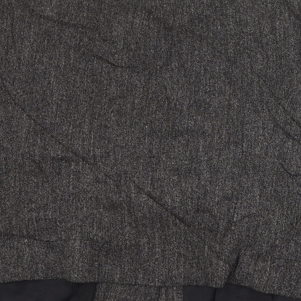 M&Co Womens Grey   Jacket Coat Size 16  Button