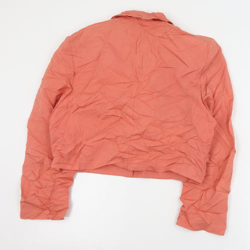 Jacques Vert Womens Pink   Jacket Blazer Size 16  Button