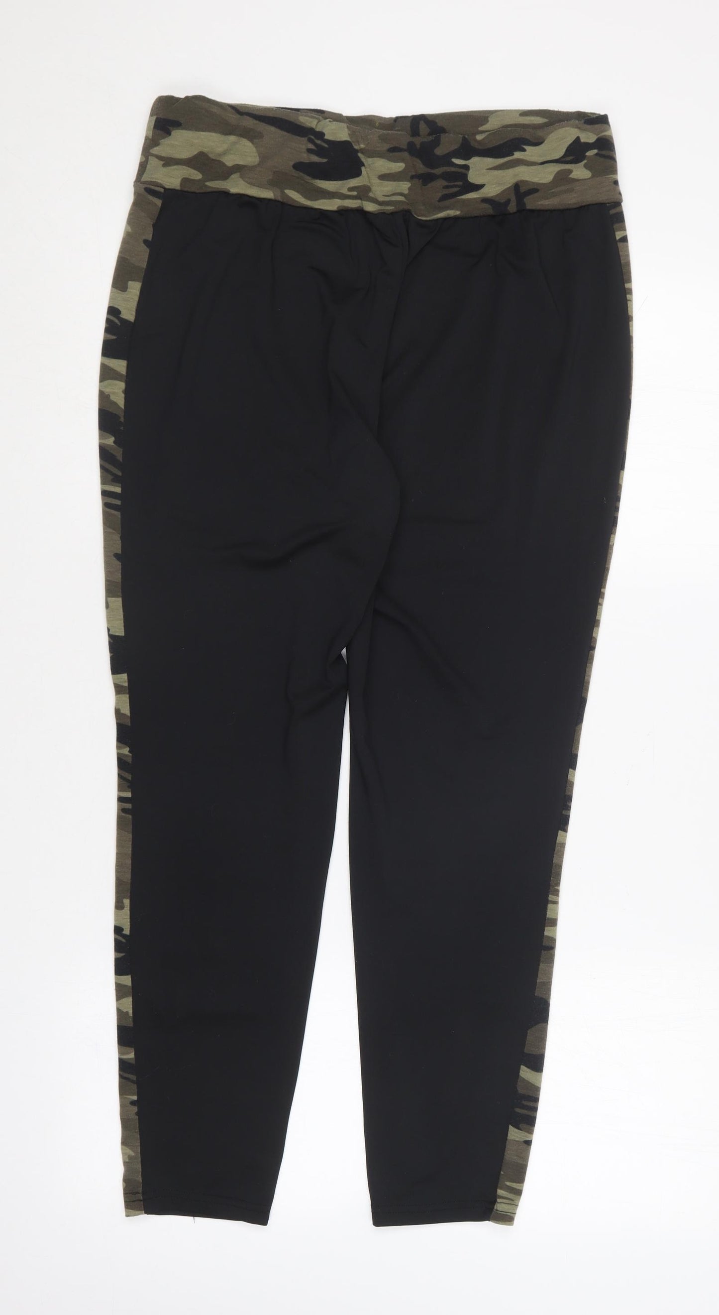 SheIn Womens Black  Polyester Compression Leggings Size XL L21.5 in Regular