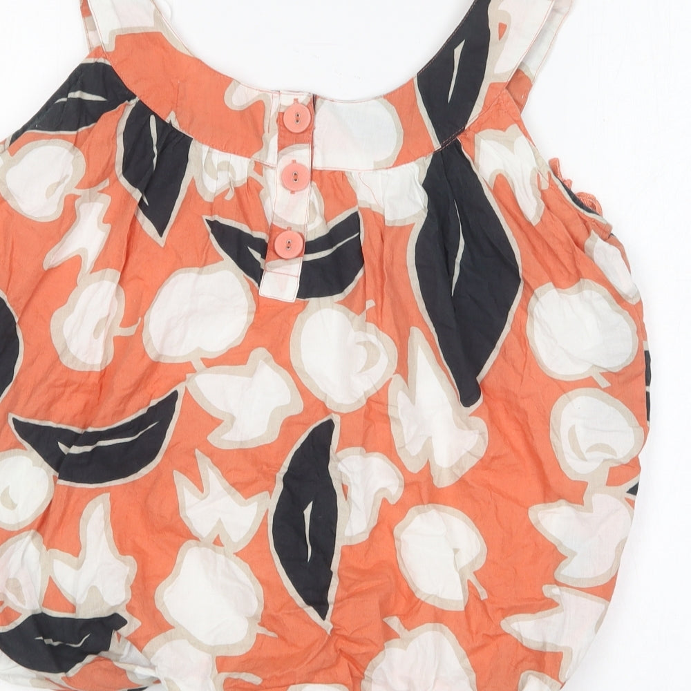 River Island Womens Multicoloured  Cotton Basic T-Shirt Size 10 Scoop Neck