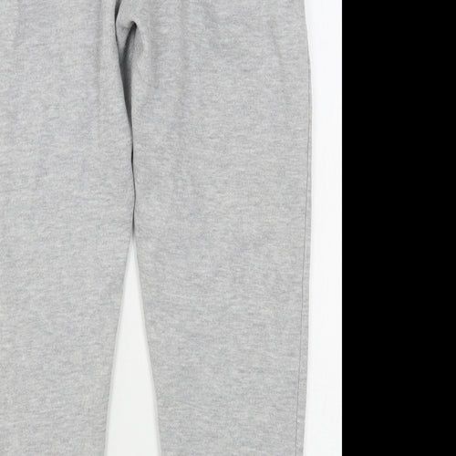 BoohooMAN` Mens Grey  Cotton Sweatpants Trousers Size M L25 in Regular