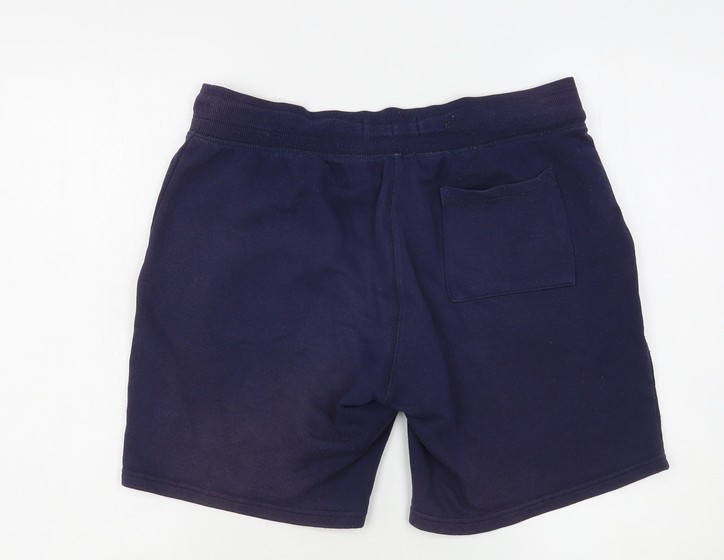 F&F Boys Blue  Cotton Sweat Shorts Size S L9 in Regular