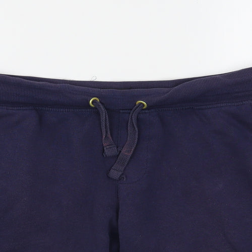 F&F Boys Blue  Cotton Sweat Shorts Size S L9 in Regular