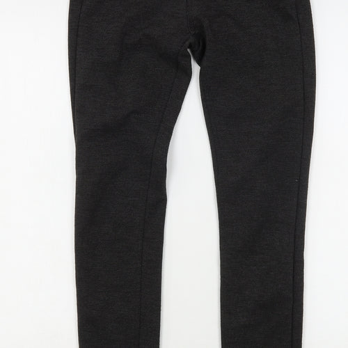 Denim & Co. Womens Grey  Polyester Trousers  Size 6 L28 in Regular