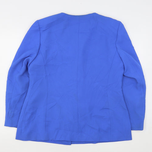 Bonmarché Womens Blue   Jacket  Size 16  Button
