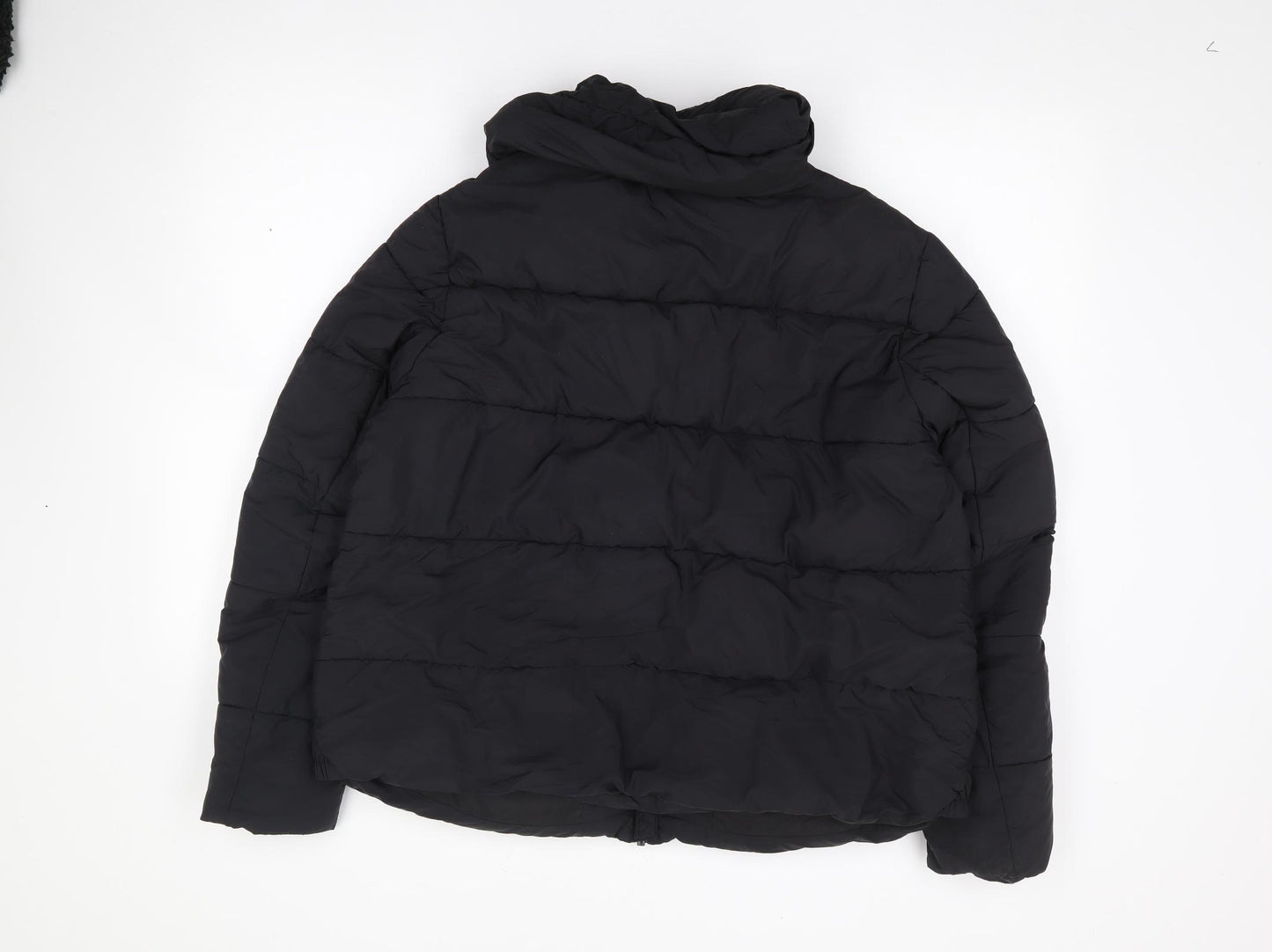 Trespass Womens Black   Puffer Jacket Coat Size 16  Zip