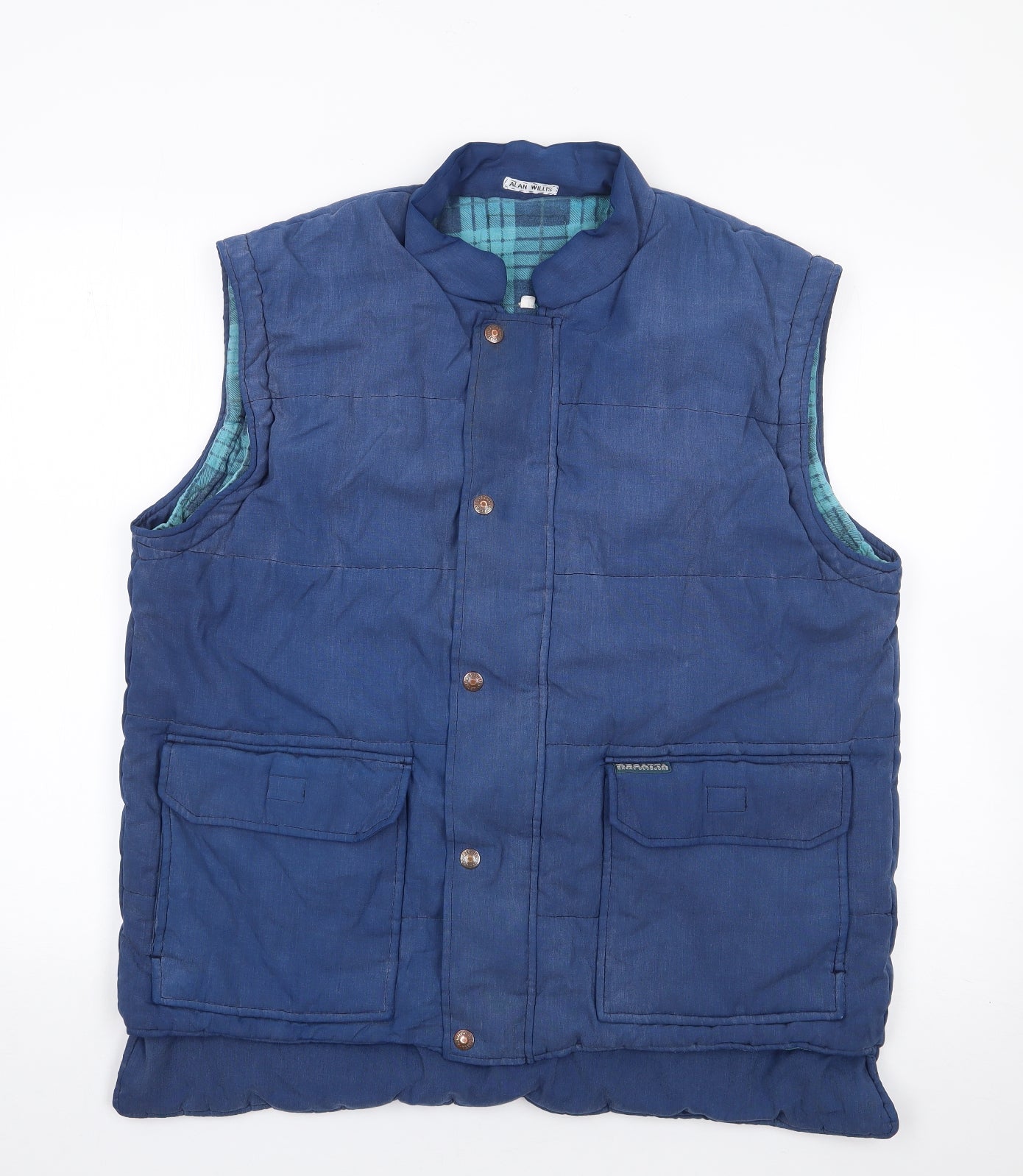 Regatta Mens Blue   Gilet Waistcoat Size M  Zip