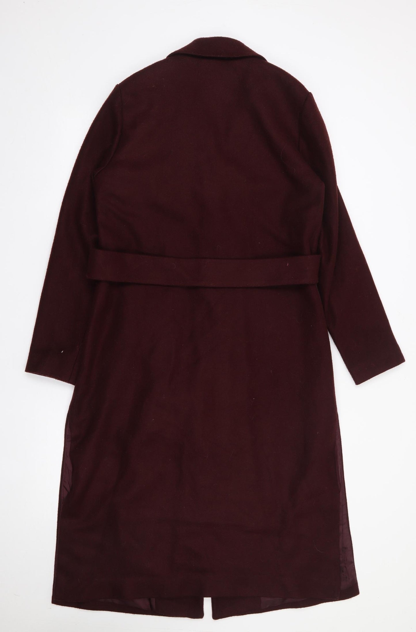 New Look Womens Brown   Jacket Coat Size 8  Snap