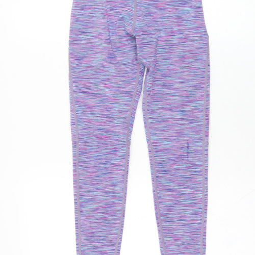 More Mile Girls Purple  Polyester Jogger Trousers Size XS  Regular Pullover - Leggings