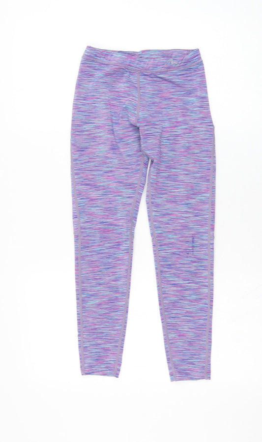 More Mile Girls Purple  Polyester Jogger Trousers Size XS  Regular Pullover - Leggings