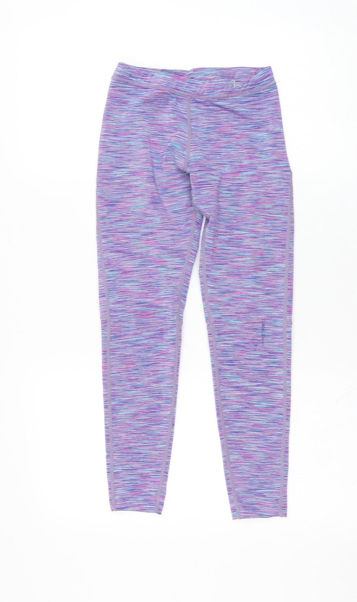 More Mile Girls Purple  Polyester Jogger Trousers Size XS  Regular Pullover - Leggings