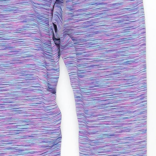 More Mile Girls Purple  Polyester Jogger Trousers Size XS  Regular Pullover - Leggings
