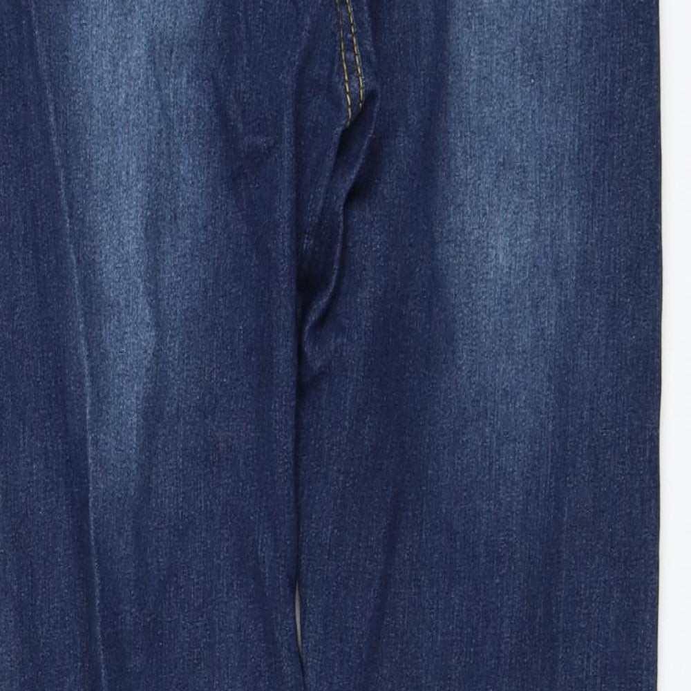 Preworn Mens Blue  Polyester Straight Jeans Size 30 in L28 in Regular