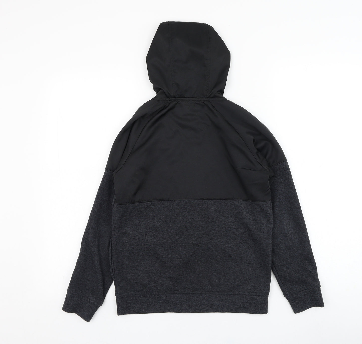 Dunnes Stores Boys Grey  Cotton Full Zip Hoodie Size 9-10 Years  Zip