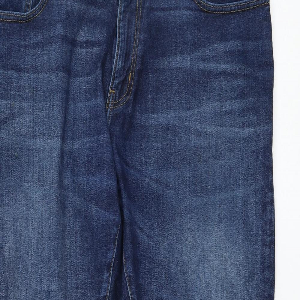 Amazon Mens Blue  Cotton Straight Jeans Size 36 in L29 in Regular Zip