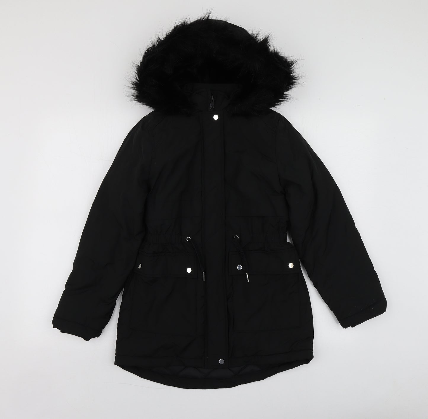 George Girls Black   Jacket  Size 10-11 Years