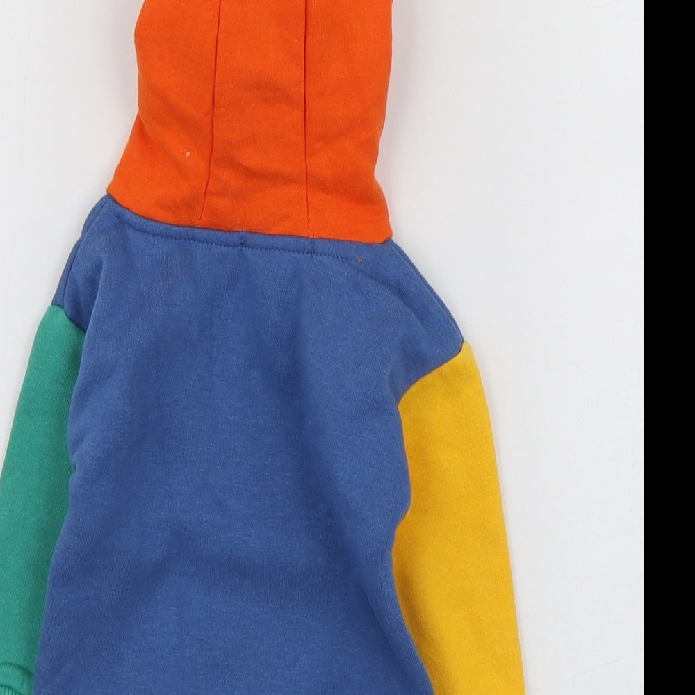 Primark Boys Multicoloured  Cotton Pullover Jumper Size 6-9 Months   - Hoodie